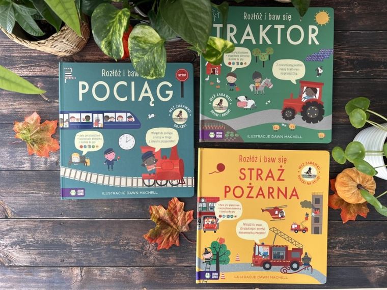 Pociąg. Rozłóż i baw się