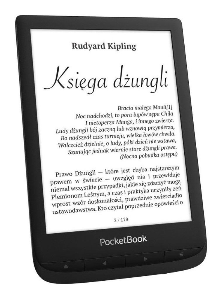 Pocketbook, Touch Lux 5, czytnik e-book, black