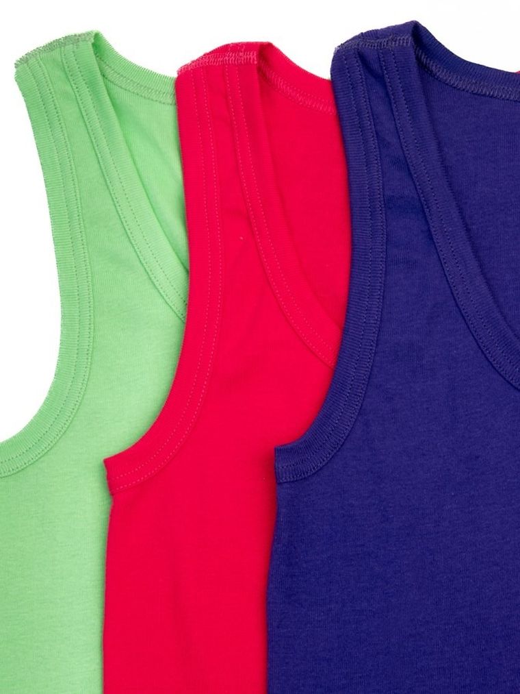 Podkoszulek damski bez rękawów, mix, zestaw, 3 szt., e.Femme