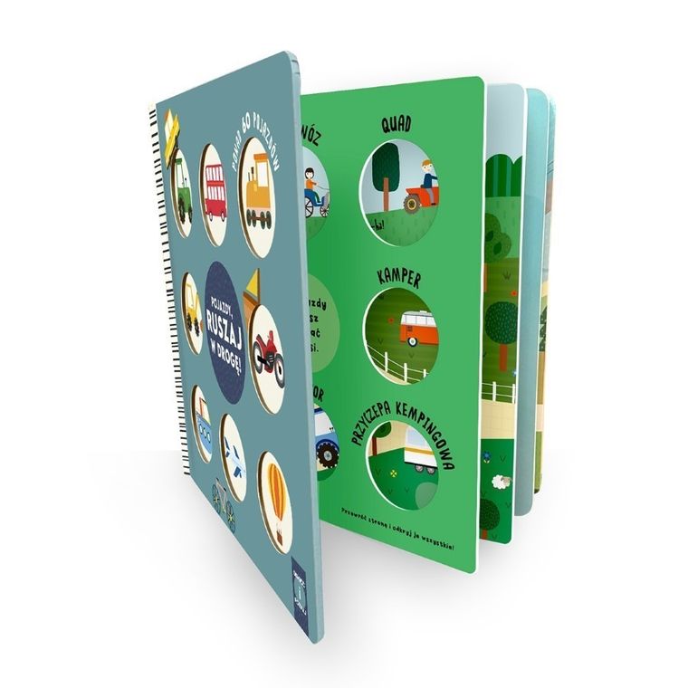 Pojazdy. Ruszaj w drogę! Odwróć i poznaj