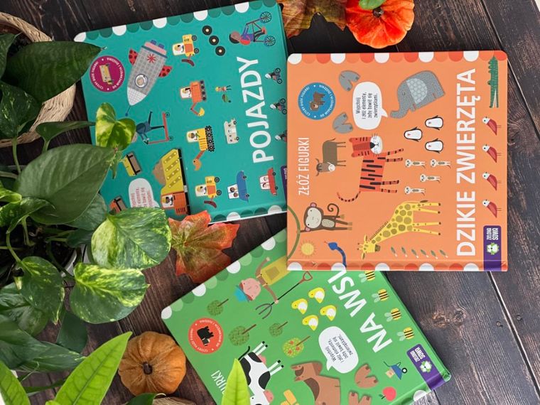 Pojazdy. Złóż figurki