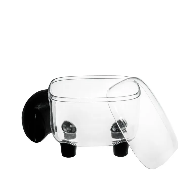 Pojemnik na drobiazgi, owca, czarny