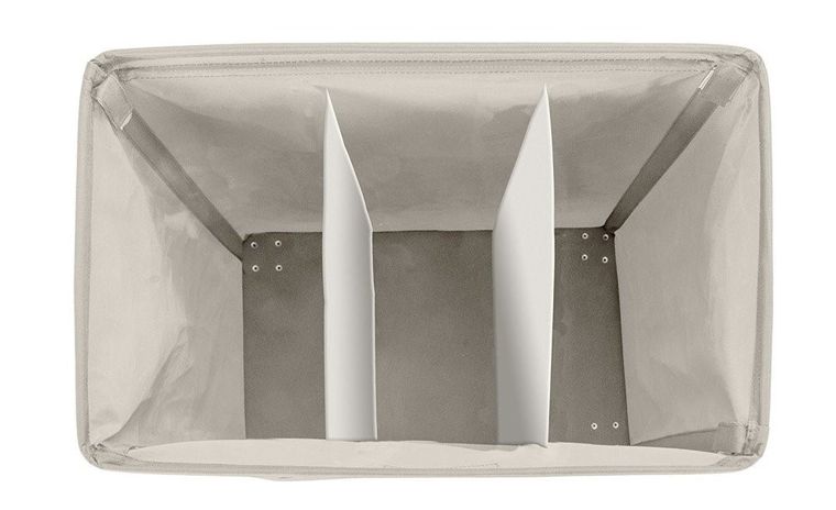 Pojemnik na pranie, Trivo beige, 116 litrów