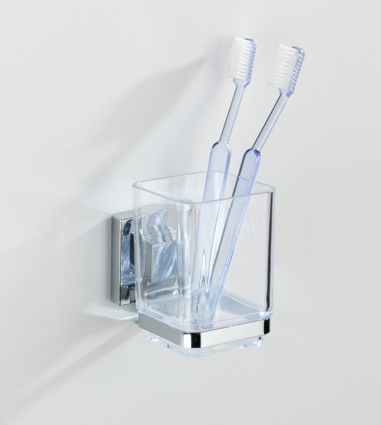 Pojemnik na szczoteczki do zębów, Quadro, Vacuum-Loc