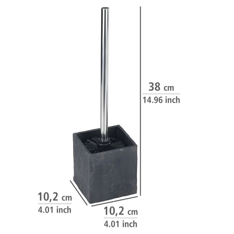 Pojemnik na szczotkę, SlateRock + szczotka wc