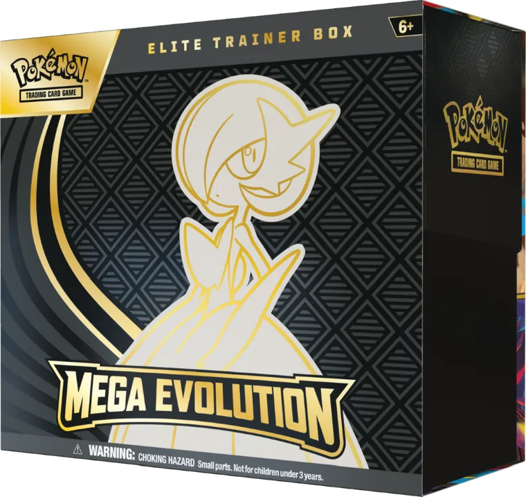 Pokemon TCG: Mega Evolution, Elite Trainer Box, Gardevoir, gra karciana