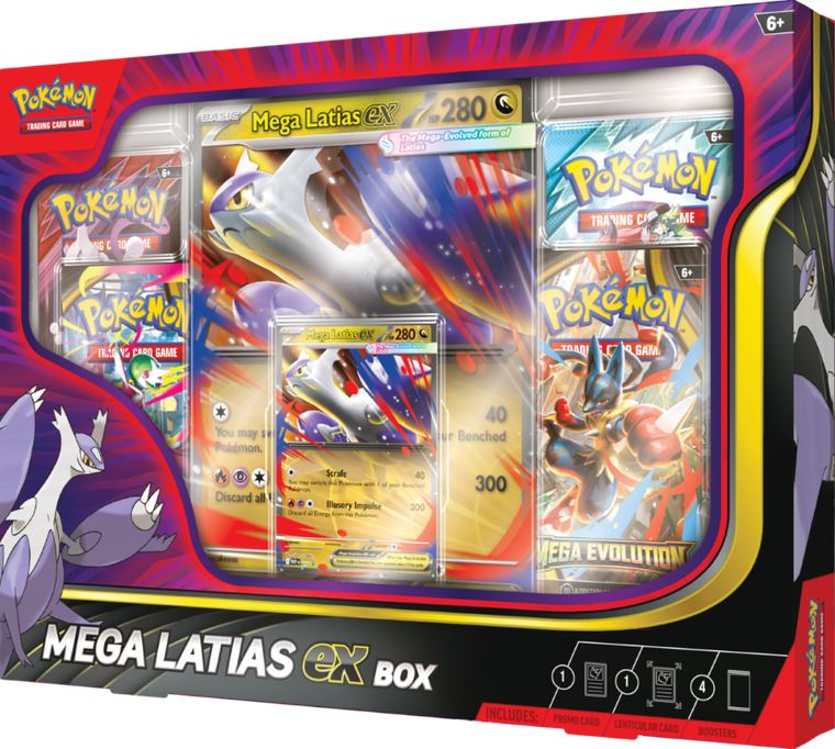 Pokemon TCG: Mega Latias ex Box, gra karciana