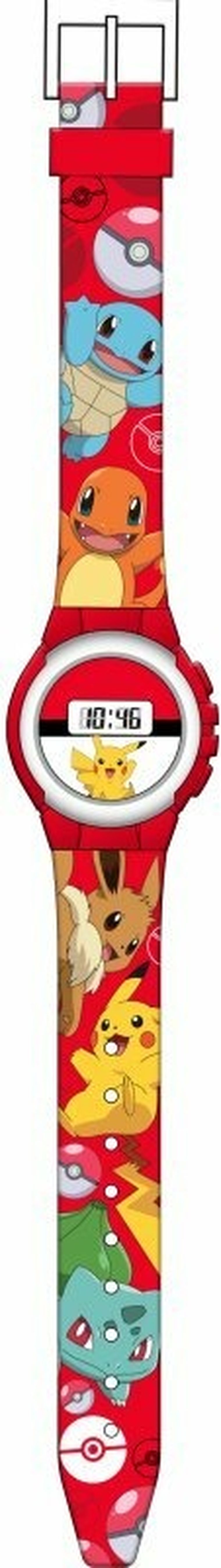 Pokemon, zegarek cyfrowy