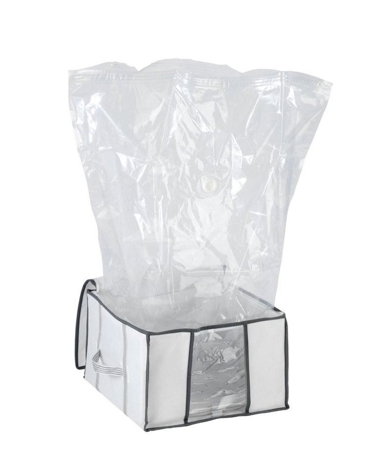 Pokrowiec na pościel, ubrania, soft + worek próżniowy, rozmiar S