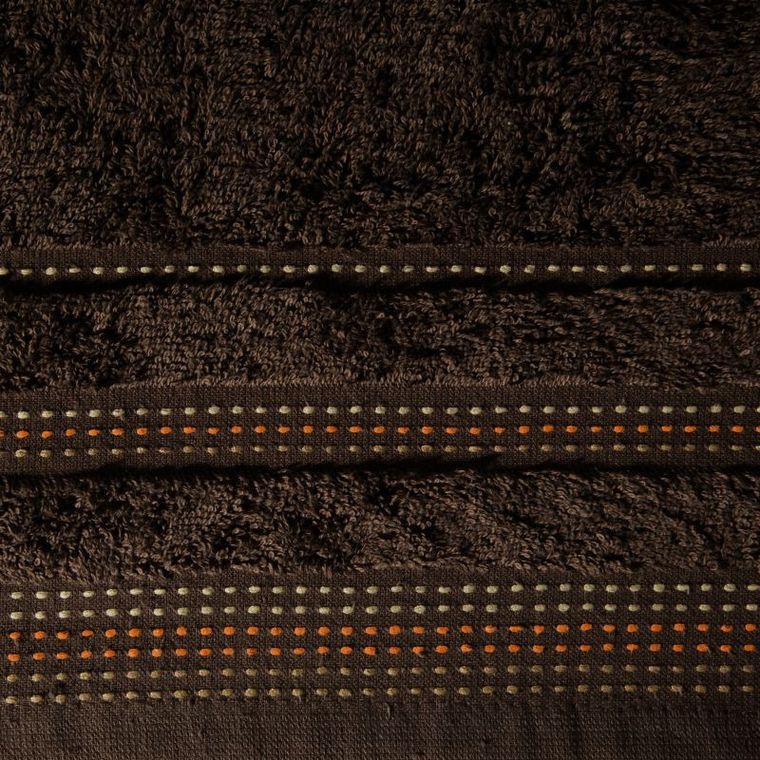 Pola, ręcznik z trzykolorową bordiurą w formie fastrygi, 30-50 cm