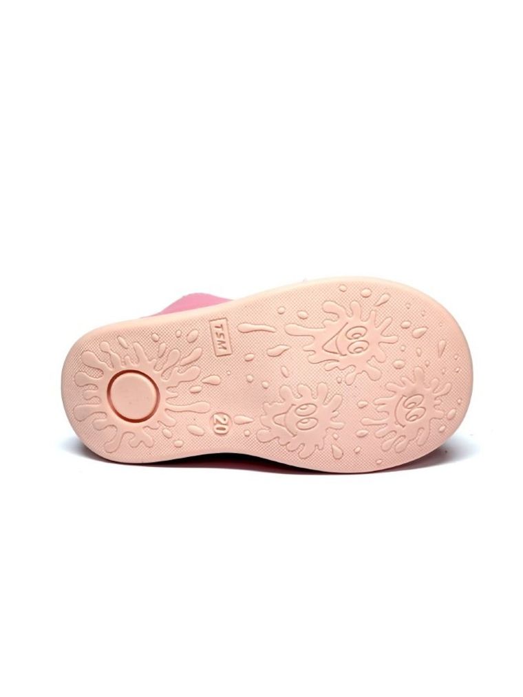 Półbuty dziewczęce, skórzane, różowe, RenBut