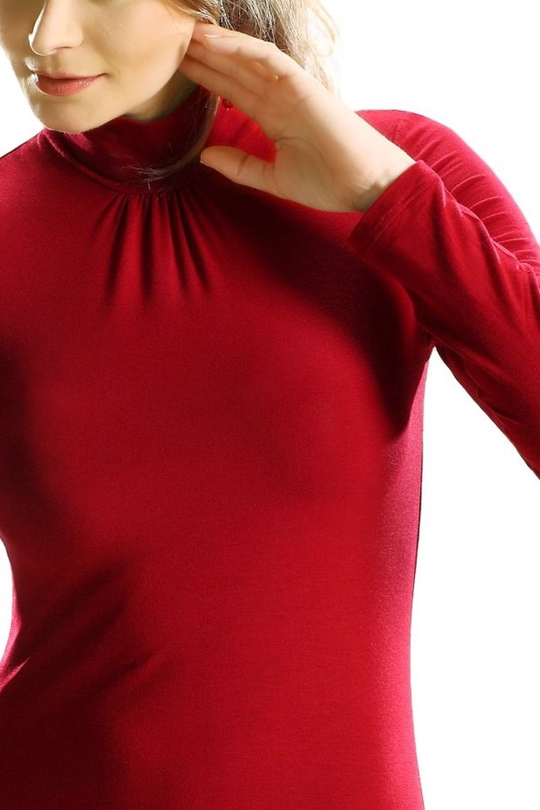 Półgolf damski, czerwony, Alice, Saltex