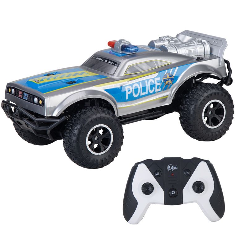 Police off-road, samochód policyjny, terenowy, zdalnie sterowany