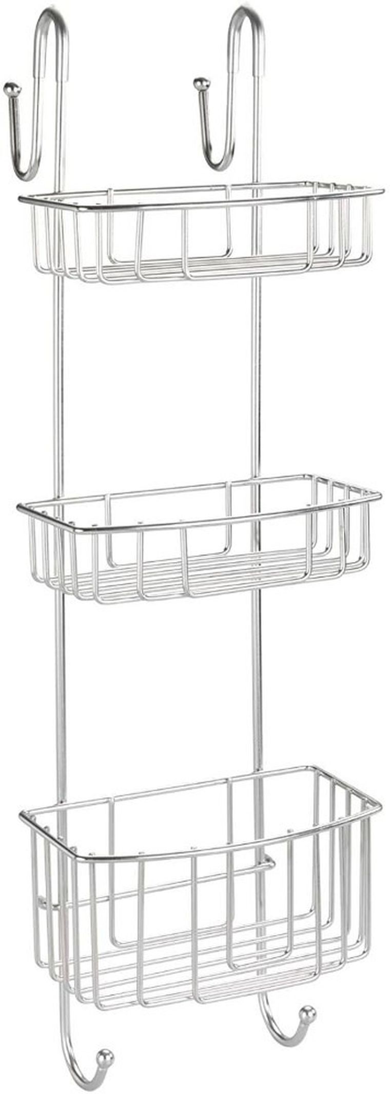 Półka łazienkowa, pod prysznic, Caddy olesi matt, trzypoziomowa