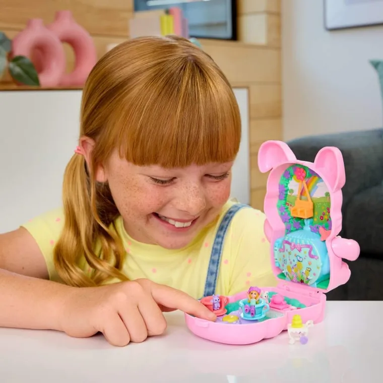 Polly Pocket, Króliczkowa herbatka, zestaw z laleczką i akcesoriami