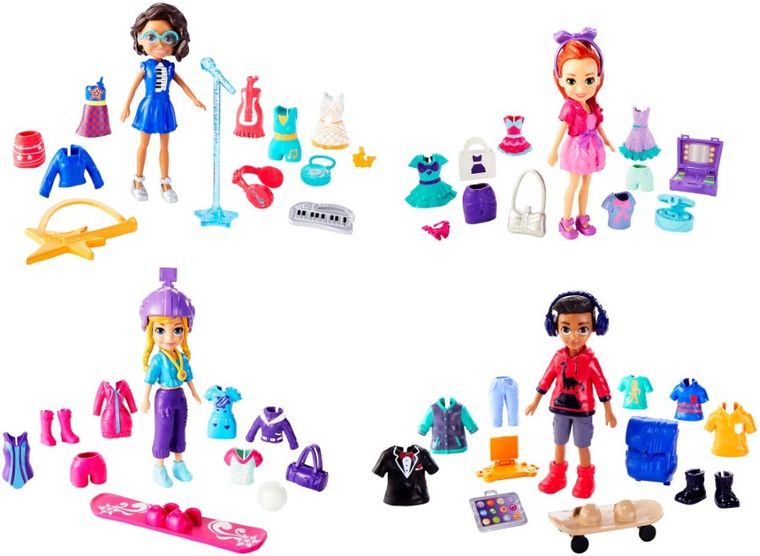 Polly Pocket, Modowa superkolekcja, duży zestaw do zabawy