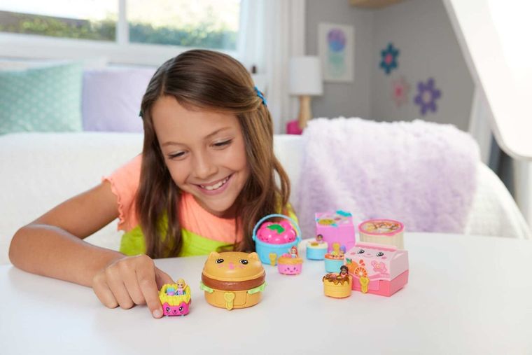 Polly Pocket, Przekąski niespodzianki, mały zestaw kompaktowy, 1 szt.