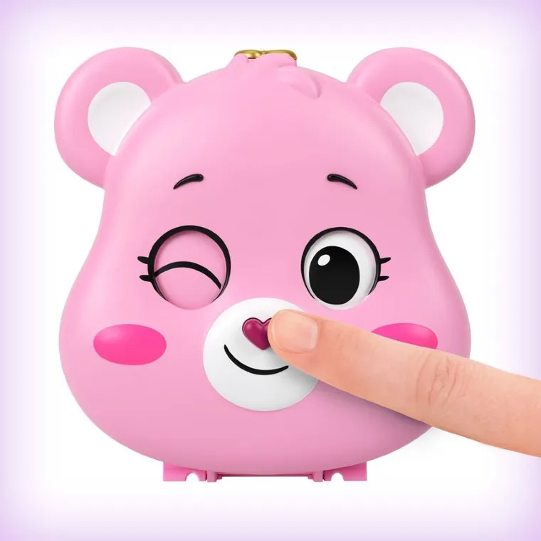 Polly Pocket, Troskliwe Misie, zestaw kompaktowy, laleczka i akcesoria