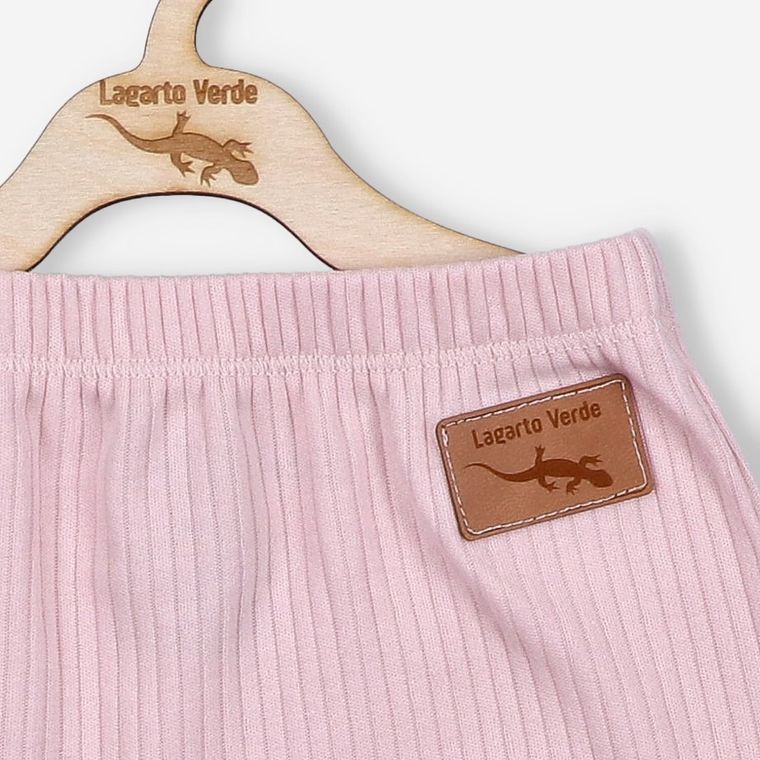 Półśpiochy dziewczęce, prążkowane, różowe, Lagarto Verde