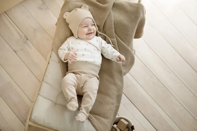 Półśpiochy niemowlęce, beżowe, Lovely day, Pinokio