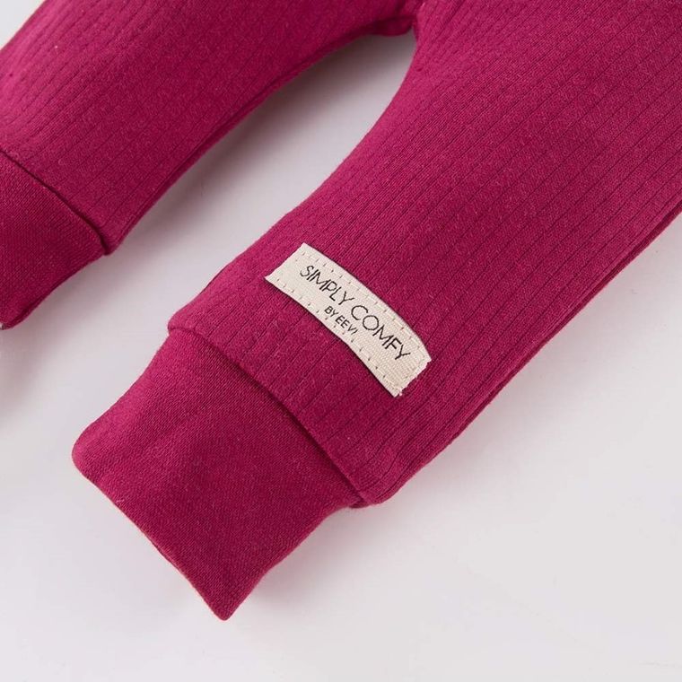 Półśpiochy niemowlęce, bordowe, Eevi