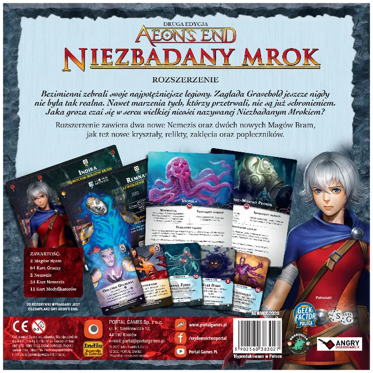 Portal Games, Aeon's End: Niezbadany Mrok, dodatek, gra strategiczna