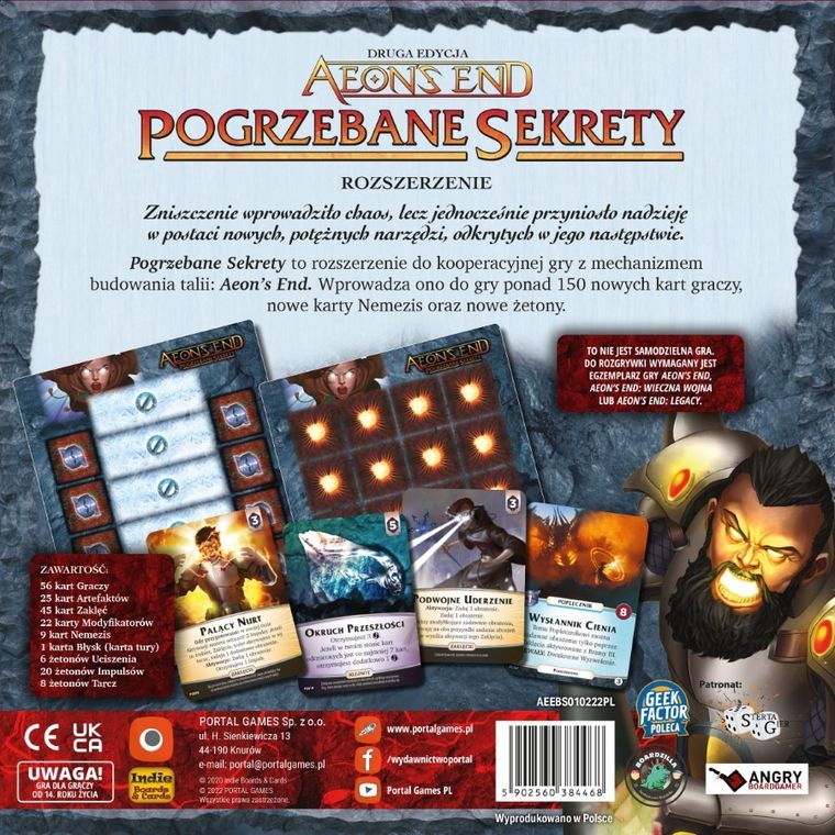 Portal Games, Aeon's End: Pogrzebane Sekrety, dodatek do gry