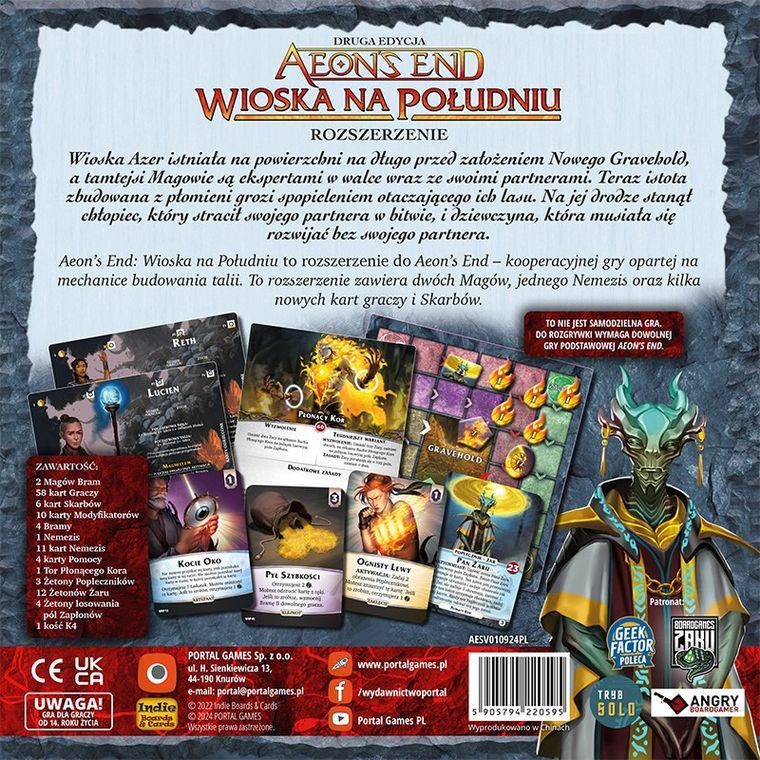 Portal Games, Aeon's End: Wioska na południu, dodatek do gry