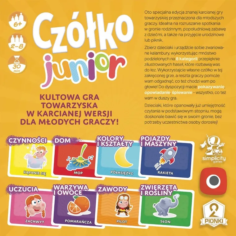 Portal Games, Czółko Junior, gra familijna