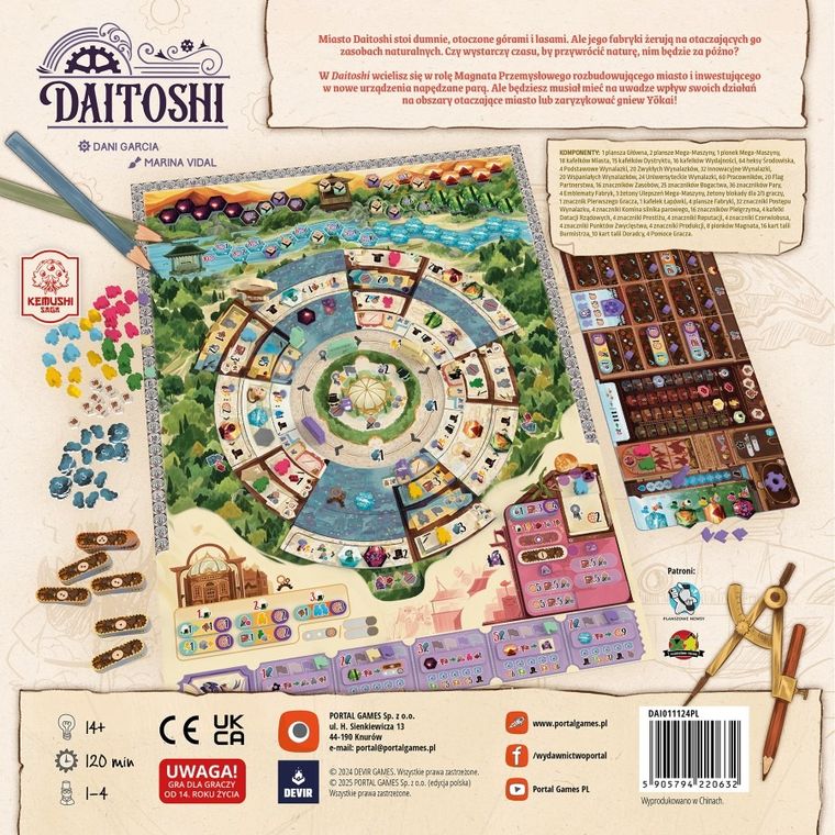 Portal Games, Daitoshi, gra strategiczna