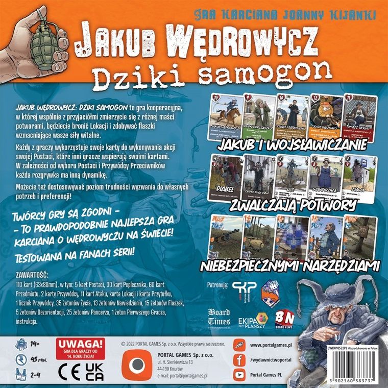 Portal Games, Jakub Wędrowycz: Dziki Samogon, gra towarzyska