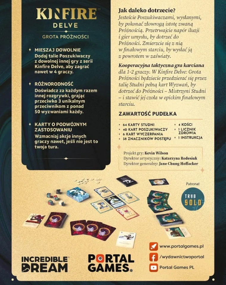 Portal Games, Kinfire Delve, Grota Próżności, gra strategiczna