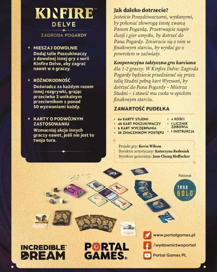Portal Games, Kinfire Delve, Zagroda Pogardy, gra strategiczna