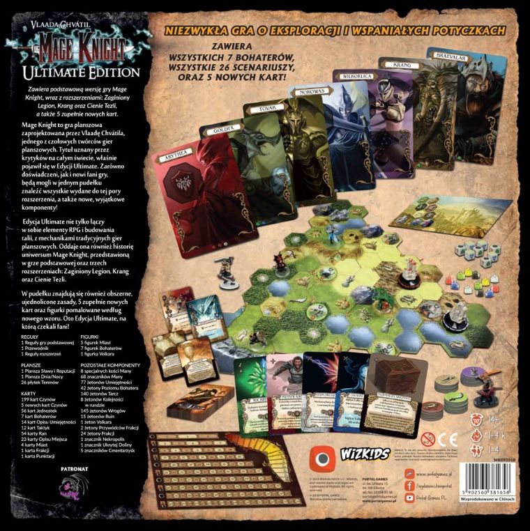 Portal Games, Mage Knight: Ultimate Edition PL, gra strategiczna