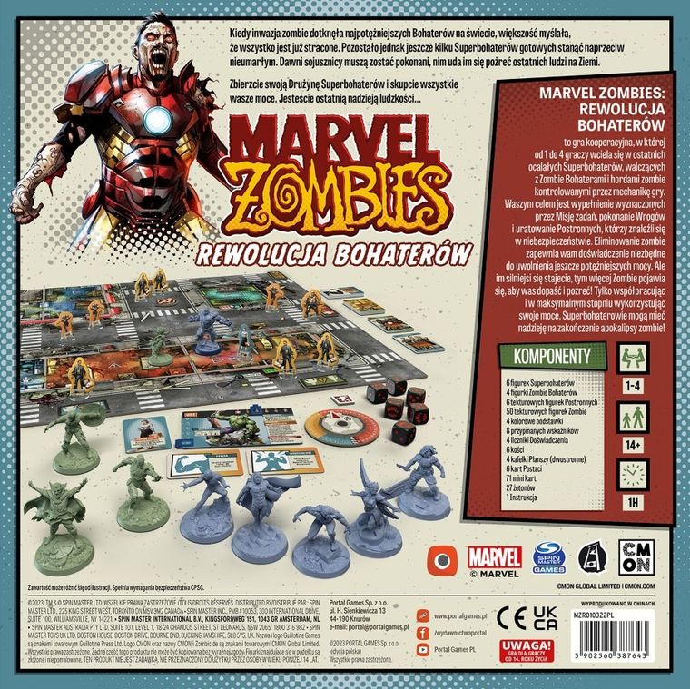 Portal Games, Marvel Zombies: Rewolucja Bohaterów, gra strategiczna