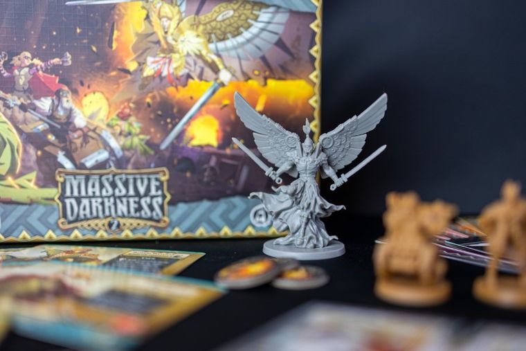 Portal Games, Massive Darkness 2: Bardowie i Konstruktorzy vs Metalowy Anioł, dodatek do gry