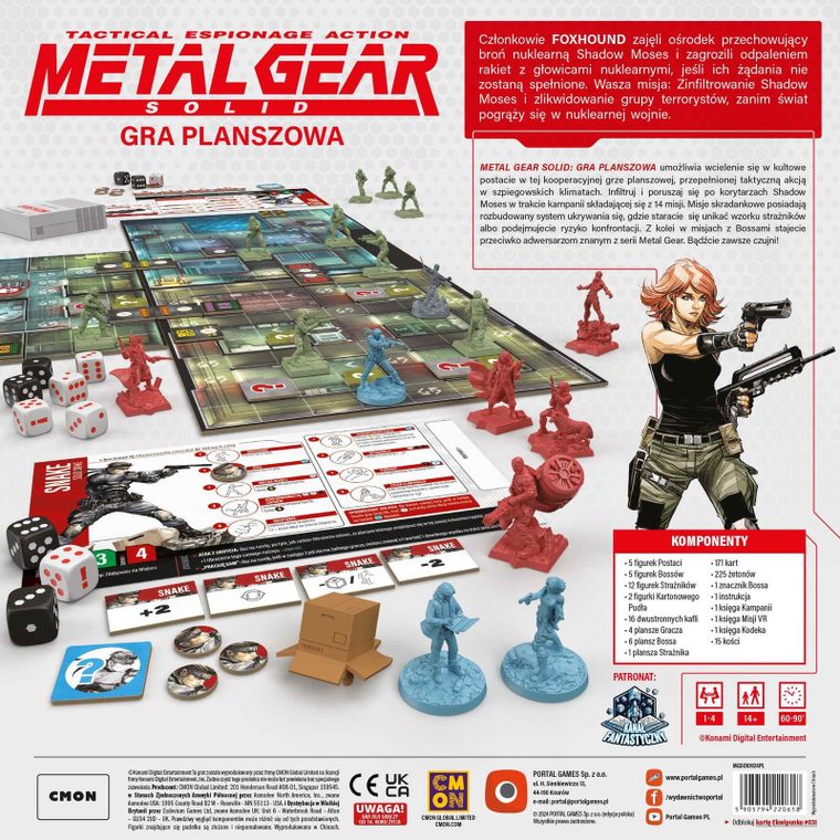 Portal Games, Metal Gear Solid, gra strategiczna