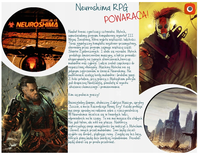 Portal Games, Neuroshima, Edycja 1.5, gra strategiczna