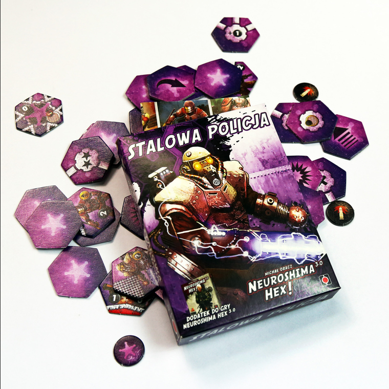 Portal Games, Neuroshima Hex 3.0: Stalowa Policja, dodatek do gry
