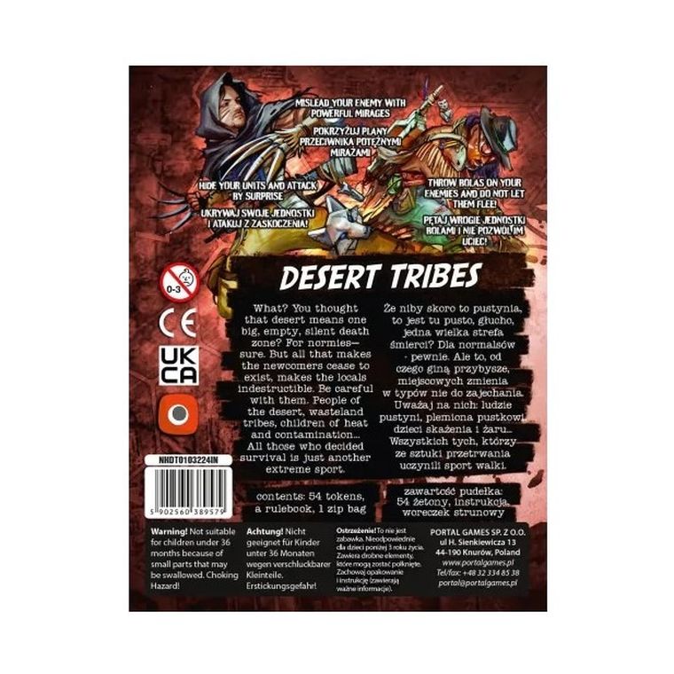 Portal Games, Neuroshima HEX: Desert Tribes (edycja 3.0), dodatek, gra strategiczna