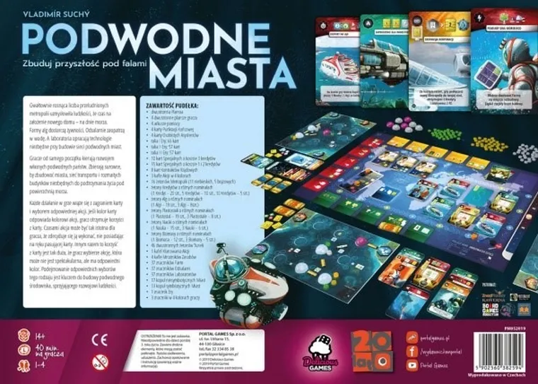 Portal Games, Podwodne miasta, gra strategiczna