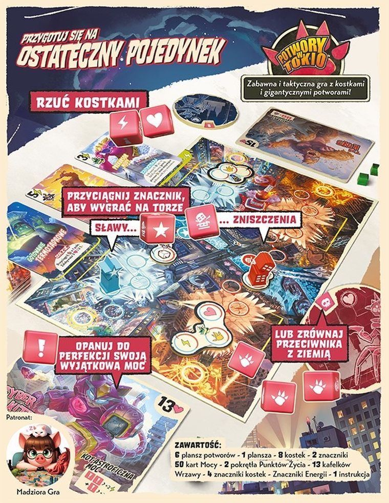 Portal Games, Potwory w Tokio, Duel, gra strategiczna