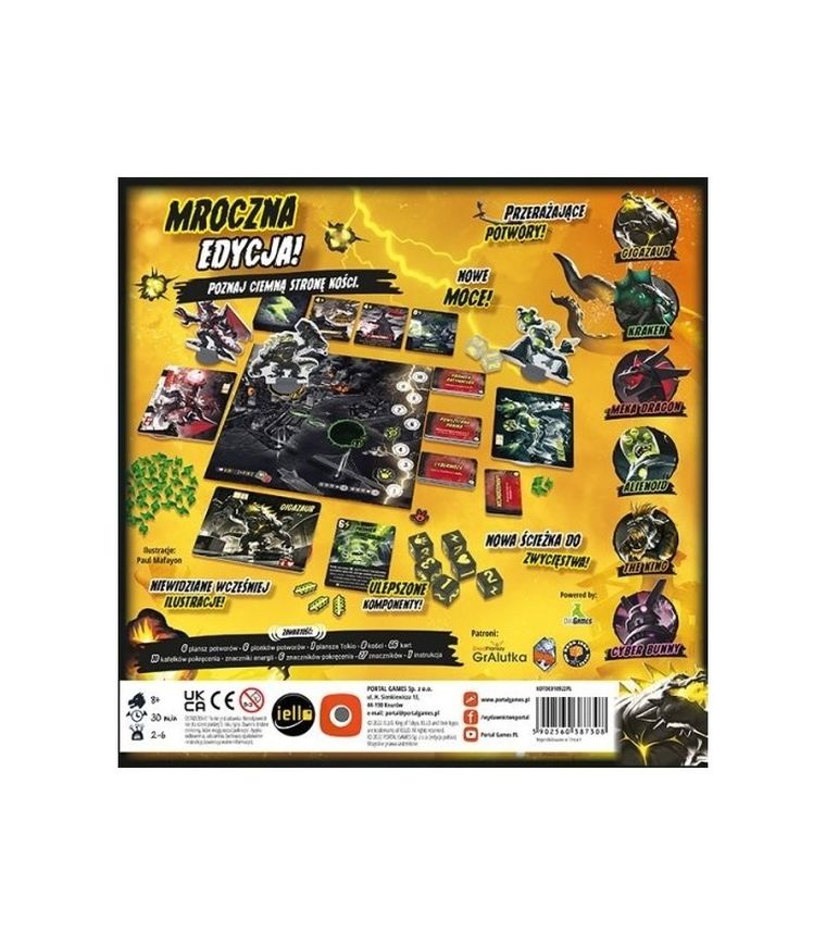 Portal Games, Potwory w Tokio, Mroczna Edycja, gra strategiczna