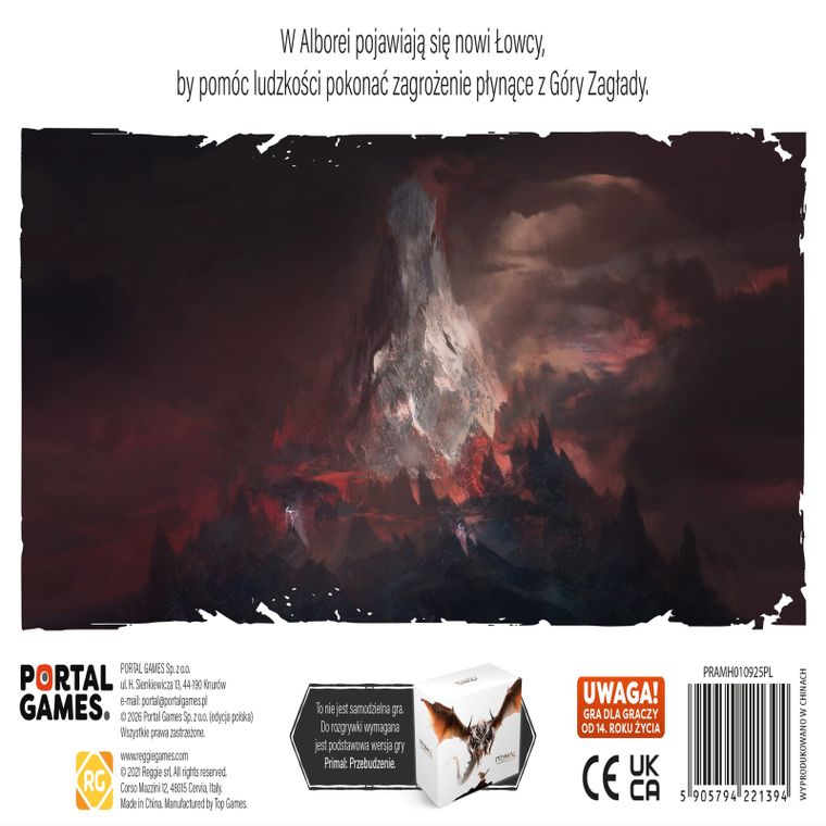 Portal Games, Primal: Góra Zagłady, dodatek do gry