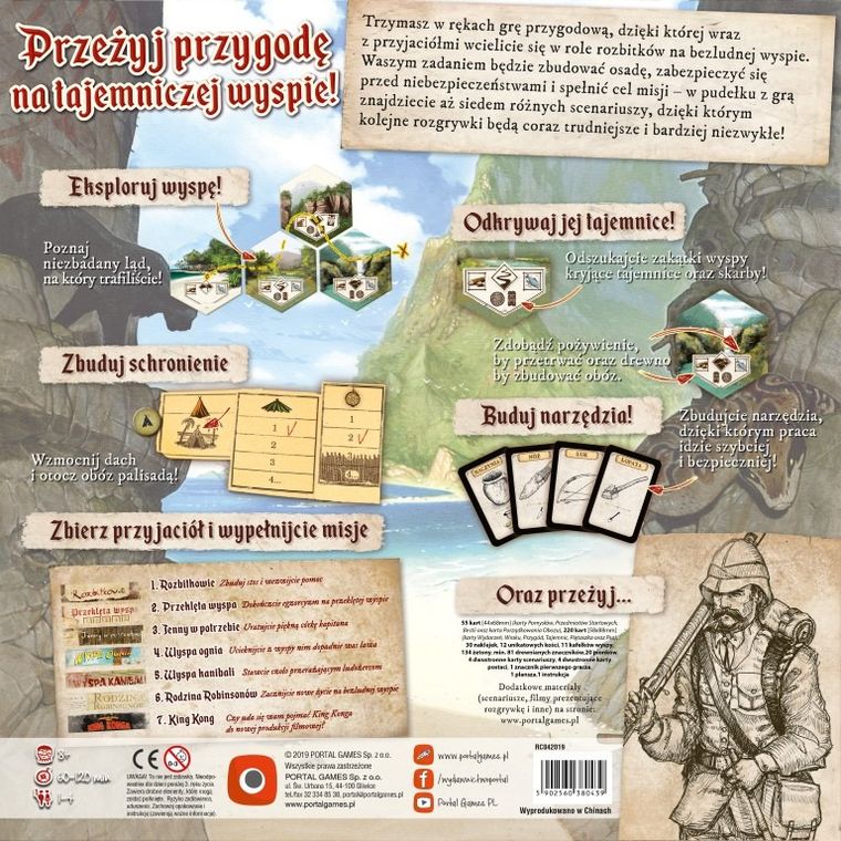 Portal Games, Robinson Crusoe: Przygoda na przeklętej wyspie, gra strategiczna