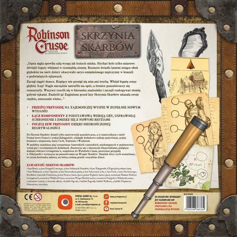 Portal Games, Robinson Crusoe: Skrzynia Skarbów, gra strategiczna
