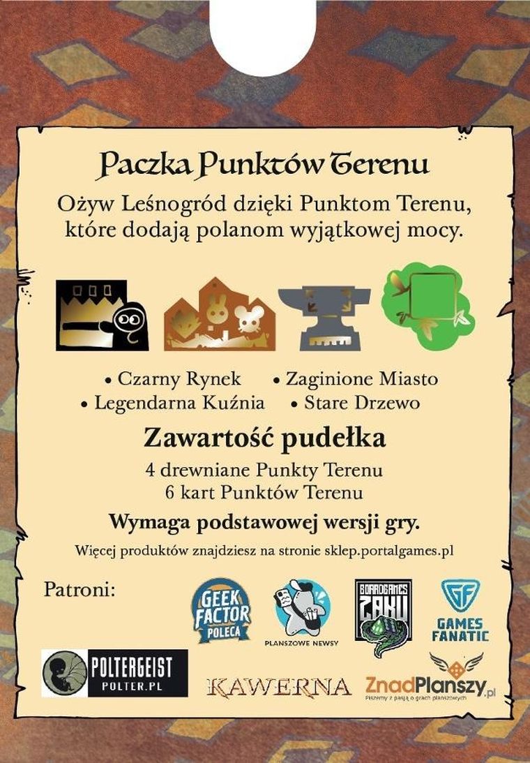 Portal Games, Root: Punkty Terenu, dodatek do gry
