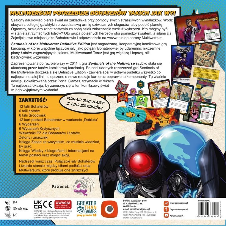 Portal Games, Sentinels of the Multiverse, gra karciana