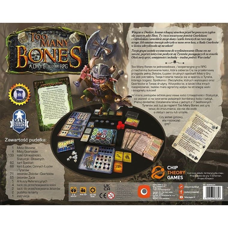 Portal Games, Too Many Bones, gra strategiczna