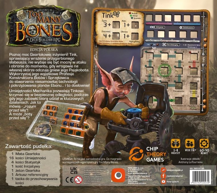 Portal Games, Too Many Bones: Tink, dodatek do gry